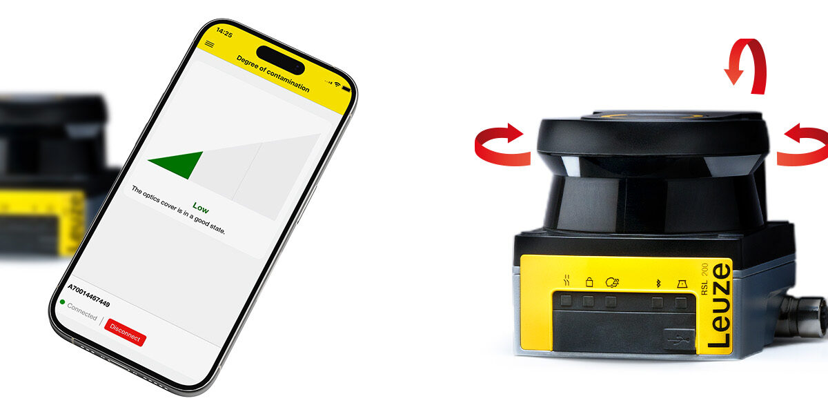 Nyhed fra LEUZE sikkerhedsscanner RSL 200